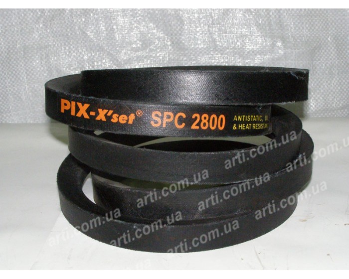 Ремень клиновой SPC-2800 PIX (Индия) Ремень клиновой SPC-2800 PIX (Индия)