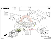 0008561070 CLAAS ЩИТОК