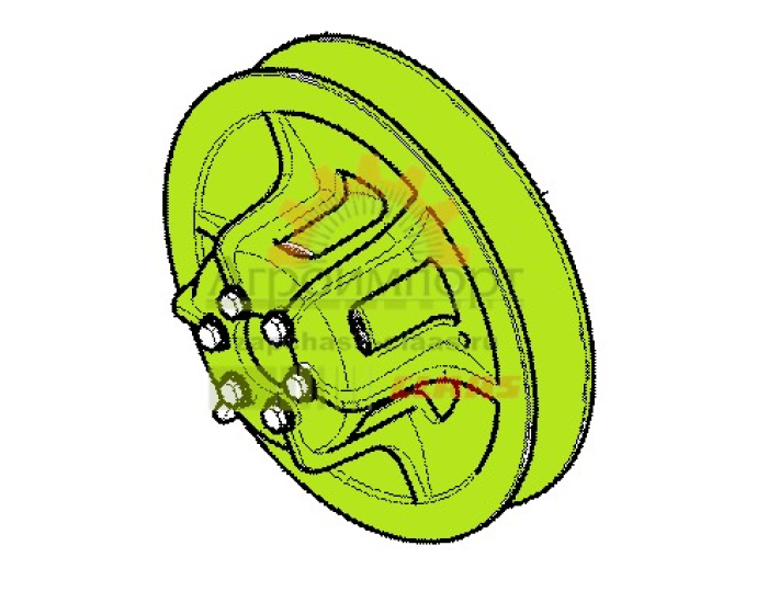 0001309723 CLAAS ПАКЕТ ВЕДОМЫХ ШКИВОВ 0001309723 CLAAS ПАКЕТ ВЕДОМЫХ ШКИВОВ