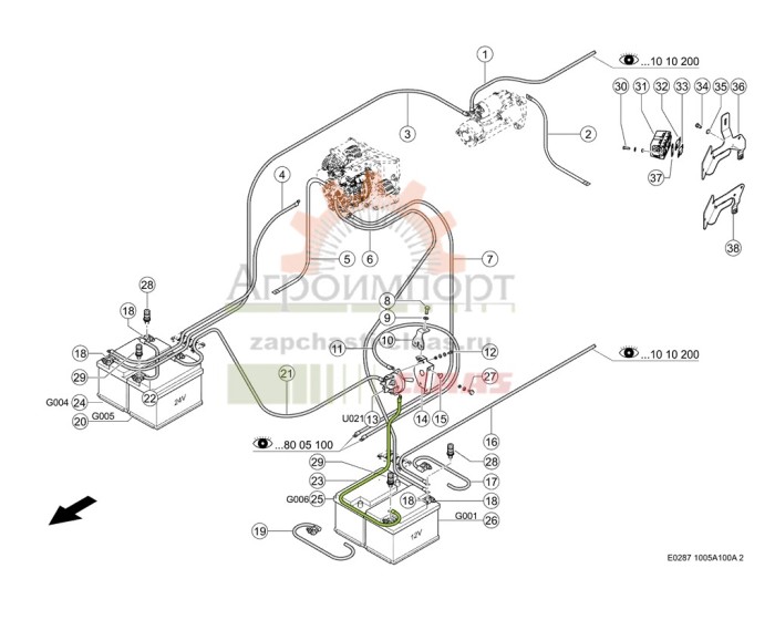 0000176440 CLAAS КАБЕЛЬ БАТАРЕИ 0000176440 CLAAS КАБЕЛЬ БАТАРЕИ