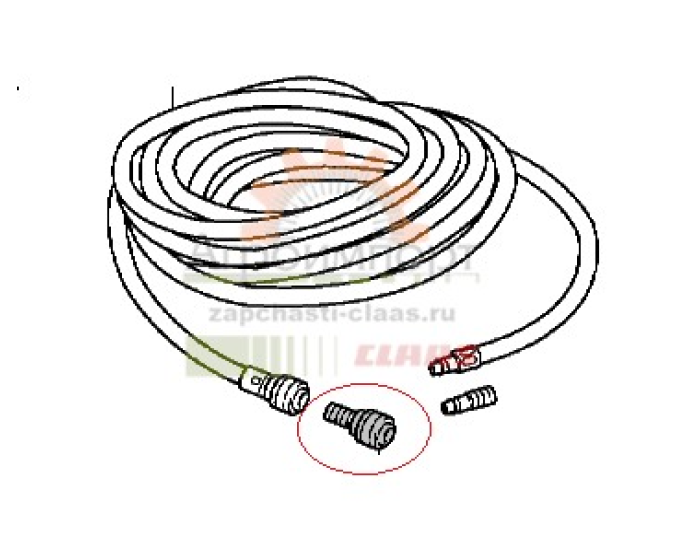 0002143190 CLAAS АДАПТЕР 0002143190 CLAAS АДАПТЕР