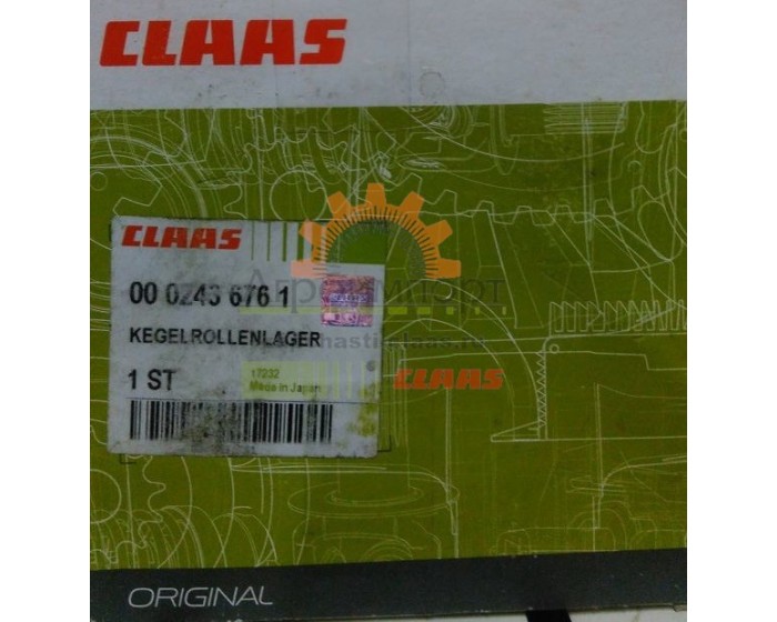 0002436761 Claas Роликоподшипник 0002436761 Claas Роликоподшипник