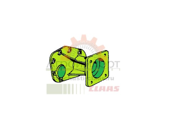 КОРПУС ФЛАНЦА Claas 000602122.1 КОРПУС ФЛАНЦА Claas 000602122.1