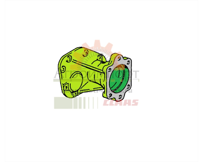 КОРПУС ФЛАНЦА Claas 000637822.0 КОРПУС ФЛАНЦА Claas 000637822.0