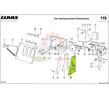 0006237461 CLAAS ИЗОЛЯЦИЯ