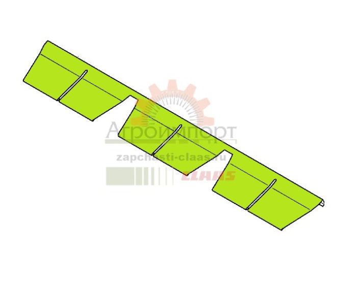 ЩИТОК НАПРАВЛ. Claas 0006621680 ЩИТОК НАПРАВЛ. Claas 0006621680