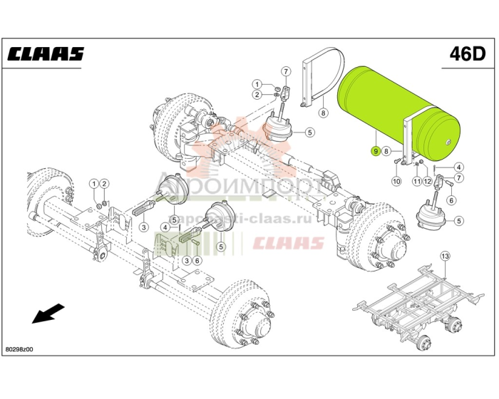 0009698290 CLAAS РЕСИВЕР 0009698290 CLAAS РЕСИВЕР