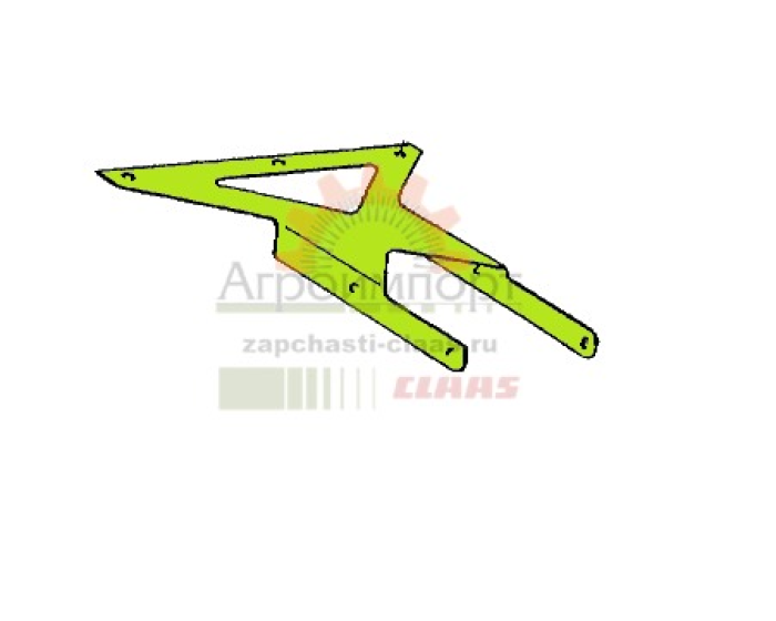 ДЕРЖАТЕЛЬ Claas 0005413811 ДЕРЖАТЕЛЬ Claas 0005413811