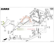 0009921490 CLAAS ПЛАНКА