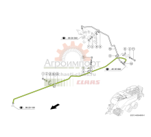 0008676241 CLAAS ТРУБОПРОВОД