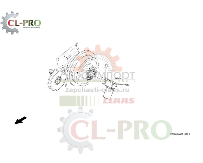 0006292810 Claas электродвигатель 0006292810 Claas электродвигатель