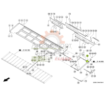 0003827850 Claas ПЛАНКА НАПРАВЛ.