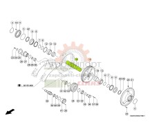 0007649431 CLAAS ВАЛ ВЫХОДНОЙ