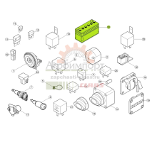 0021568820 Claas Аккумуляторная батарея
