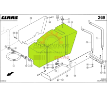 0000761411 CLAAS БАК ТОПЛИВНЫЙ