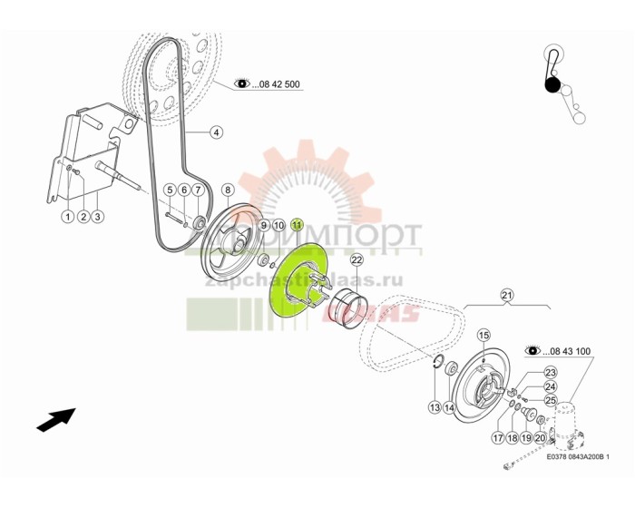 0006609140 CLAAS ДИСК ВАРИАТОРА 0006609140 CLAAS ДИСК ВАРИАТОРА