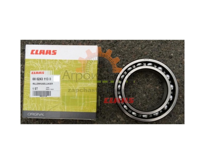 0002431130 Claas Ш/ПОДШ.РАДИАЛЬНЫЙ 0002431130 Claas Ш/ПОДШ.РАДИАЛЬНЫЙ