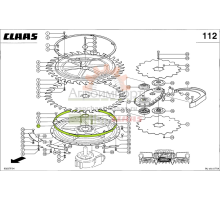 0009928492 КОЛЬЦО Claas