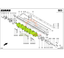 0007414920 Claas Барабан ножевой