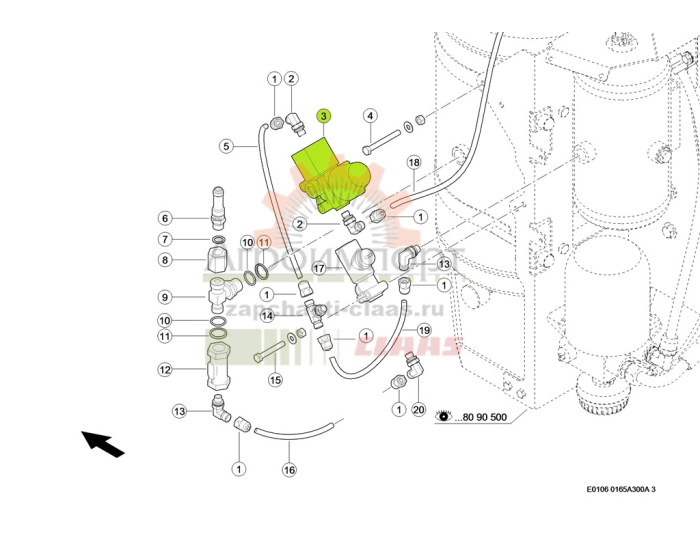0007915080 CLAAS РЕГУЛЯТОР ДАВЛЕН. 0007915080 CLAAS РЕГУЛЯТОР ДАВЛЕН.