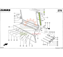 0000617360 CLAAS ПОЛОСКА УПЛОТН.