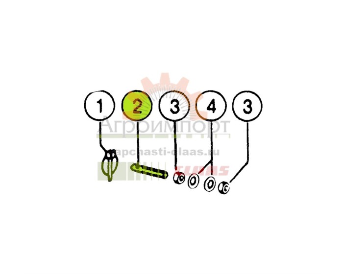 ПАЛЕЦ Claas 0006874140 ПАЛЕЦ Claas 0006874140