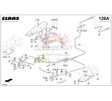 0002139760 CLAAS СКОБА КРЕПЕЖНАЯ