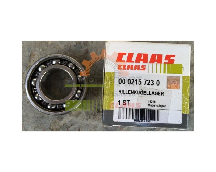 0002157230 Claas Ш/ПОДШ.РАДИАЛЬНЫЙ