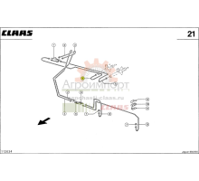 0000777501 CLAAS ТРУБОПРОВОД