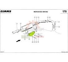 0007239011 CLAAS ДЕРЖАТЕЛЬ