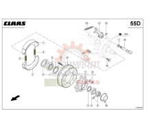 0008633460 CLAAS ПРУЖИНА