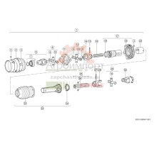 0008558681 CLAAS ВАЛ КАРДАННЫЙ