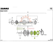 0001810400 CLAAS КПЛ.УПЛОТНЕНИЙ