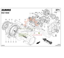 0006645830 CLAAS МОСТ С НЕЗАВИСИМОЙ ПОДВЕСКОЙ