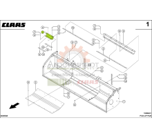 0005611210 CLAAS ОПОРА ЛЕВАЯ