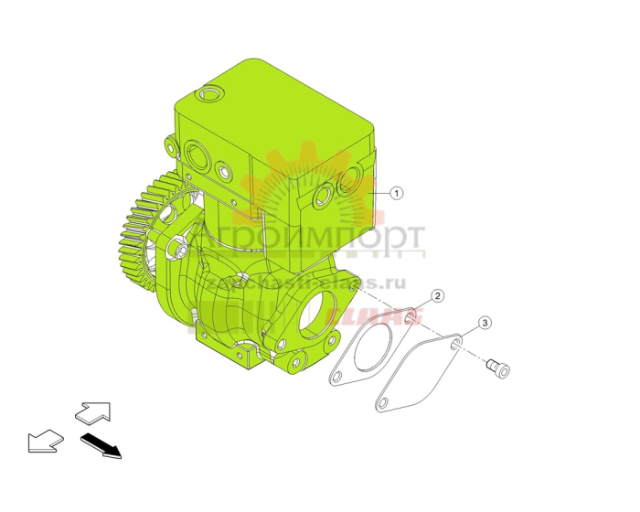 0011246120 Claas Компрессор