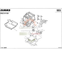 0003610460 CLAAS УПЛОТНЕНИЕ