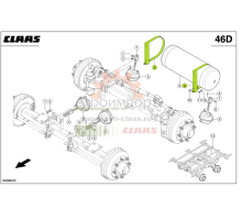 0007982680 CLAAS КРЕПЛЕНИЕ