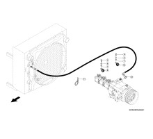 Гидравлическая линия масляного радиатора схема 2