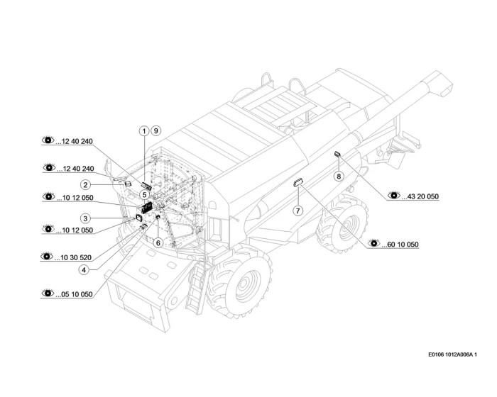 Обзор модулей электроники CLAAS Tucano 440-450
