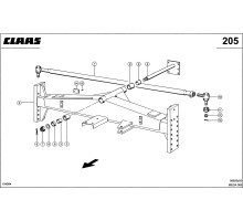 Claas 4-trac-система, n 08 / 70