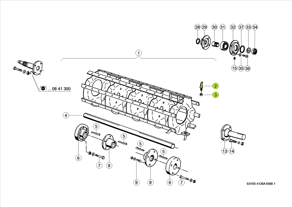 0006280502 Claas ЗУБ МОЛОТИЛЬНЫЙ